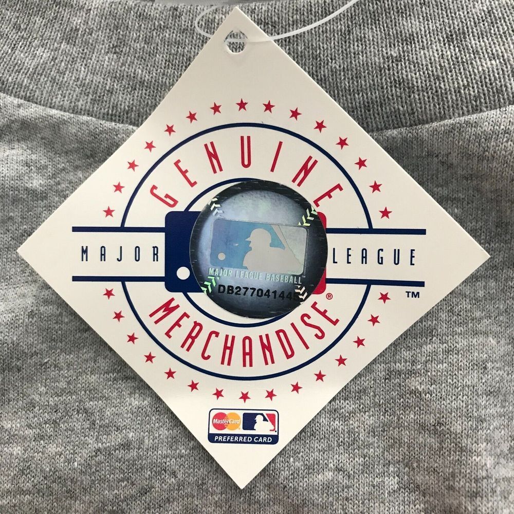 New! MINNESOTA TWINS Long Sleeve Jersey T Shirt Mens XL Gray MLB Logo NWT - Picture 5 of 9